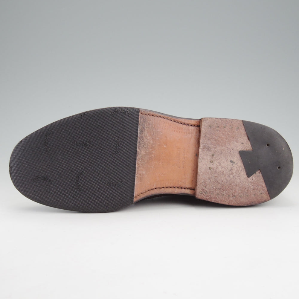 美品★オールデン 7E【定価￥225,500-★コードバン仕様/1339】バリーラスト/チャッカブーツ/バーガンディー/赤茶/メンズ/ALDEN★n927