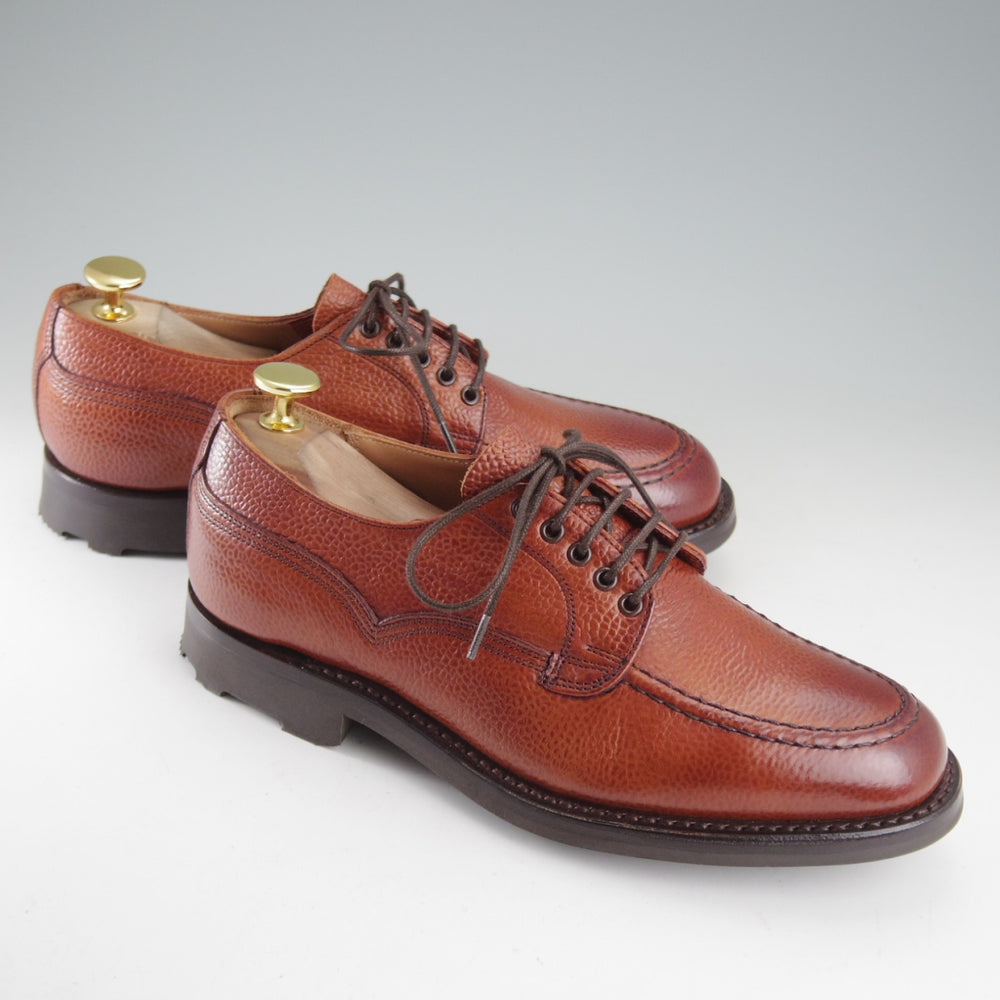 極美品★(英)チーニー 5F【定価￥94,600-★純正ツリー付/リッジウェイソール/KEITH RW】4436ラスト/Uチップ/赤茶/メンズ/CHEANEY★p002