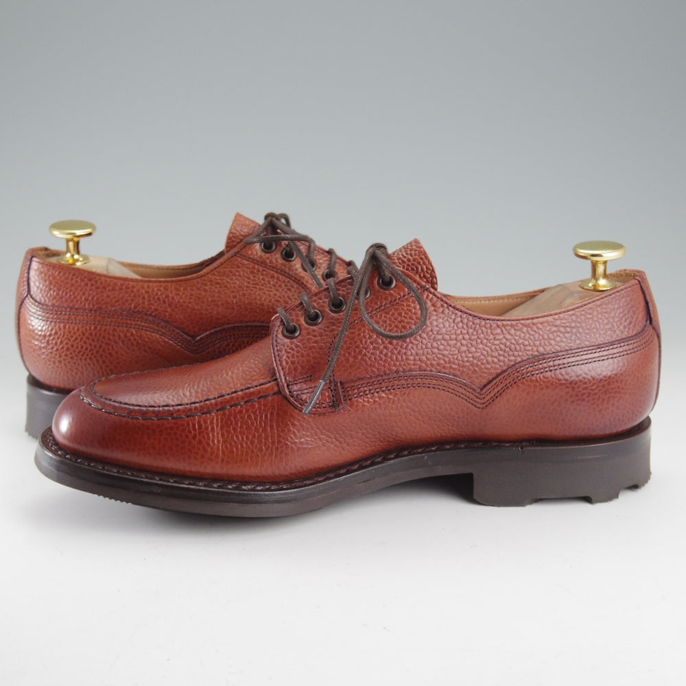 極美品★(英)チーニー 5F【定価￥94,600-★純正ツリー付/リッジウェイソール/KEITH RW】4436ラスト/Uチップ/赤茶/メンズ/CHEANEY★p002