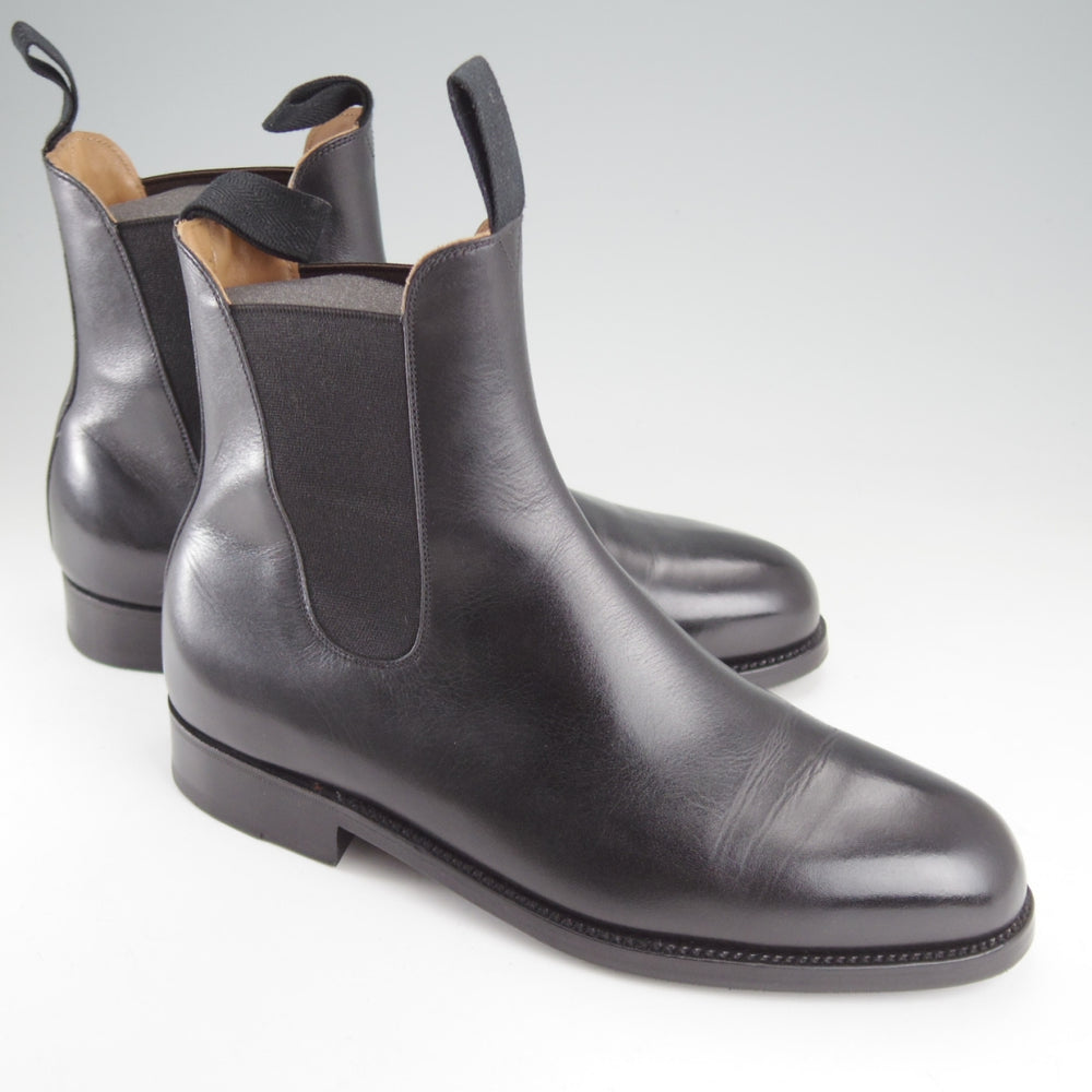 美品★J.M.ウエストン 6.5D【定価￥209,000-★サイドゴアブーツ/705】39ラスト/ボックスカーフ/黒/メンズ/Weston/ウェストン★o443