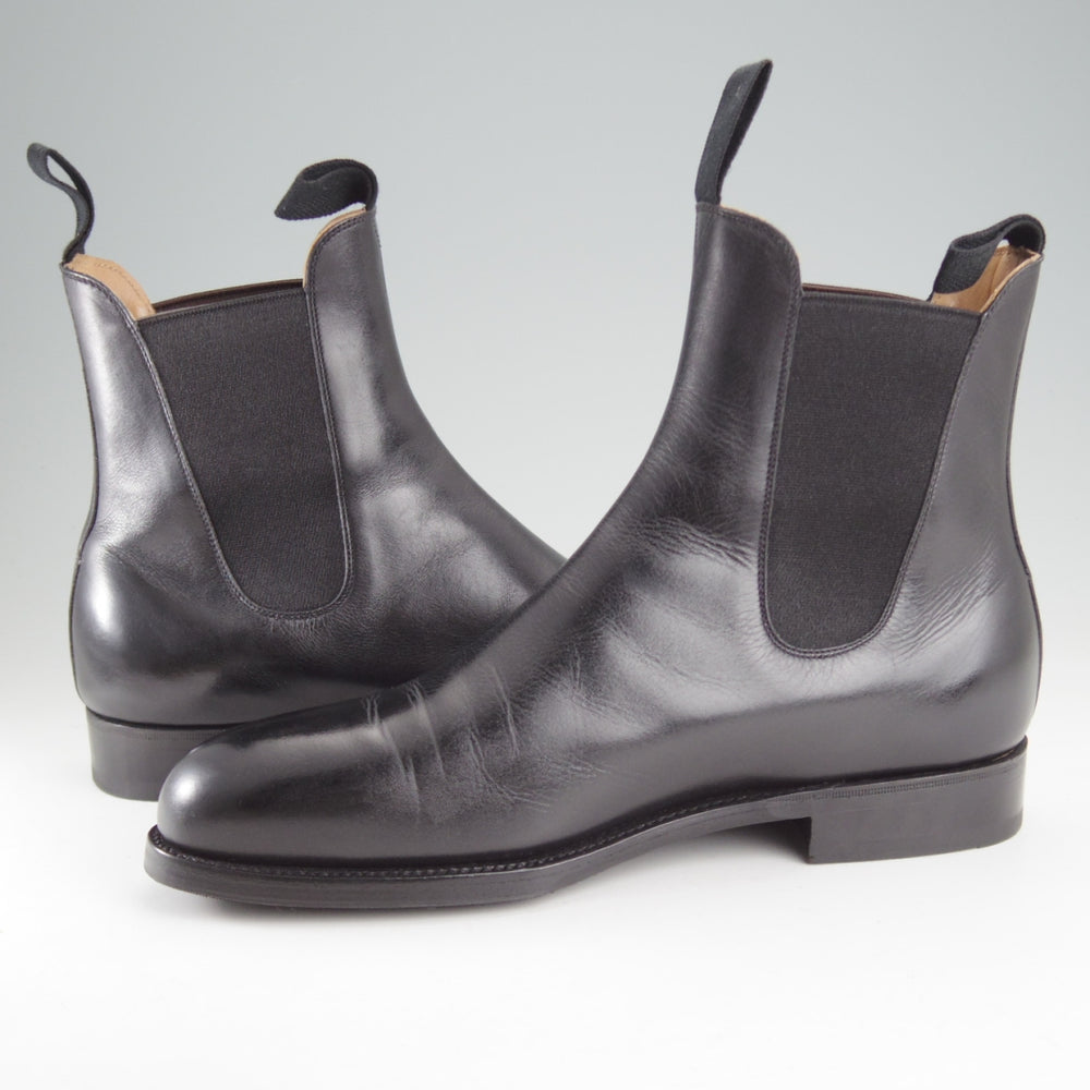 美品★J.M.ウエストン 6.5D【定価￥209,000-★サイドゴアブーツ/705】39ラスト/ボックスカーフ/黒/メンズ/Weston/ウェストン★o443