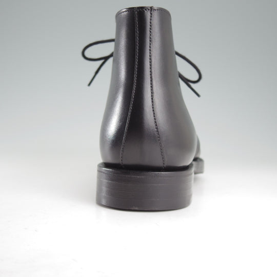 未使用★クロケット&ジョーンズ 5E【定価￥104,500-★マスターロイド/HINCKLEY/ハンドグレード】チャッカブーツ/黒/Crockett&Jones★p003