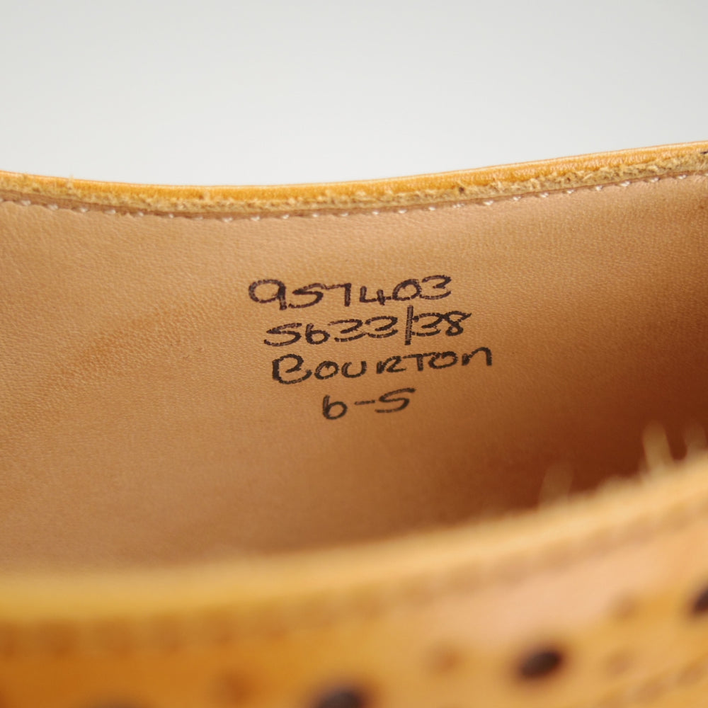 使用数回★トリッカーズ SIZE 6【定価￥132,000-★ダイナイトソール/BOURTON/エイコンアンティーク】カントリーシューズ/Tricker's★o444