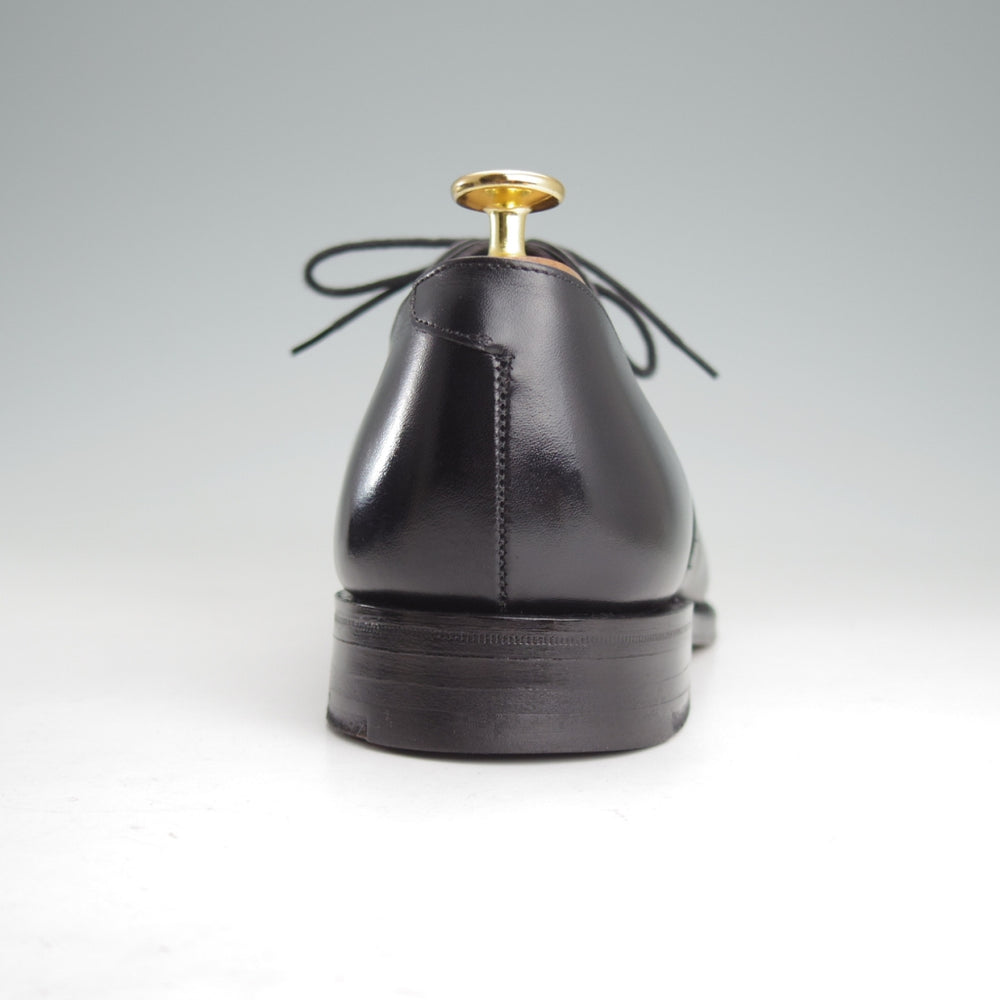 極美品★(英)チーニー 7.5F【グッドイヤーウェルテッド製法★トゥモローランド別注/ストレートチップ】カーフ/黒/メンズ/CHEANEY★o445