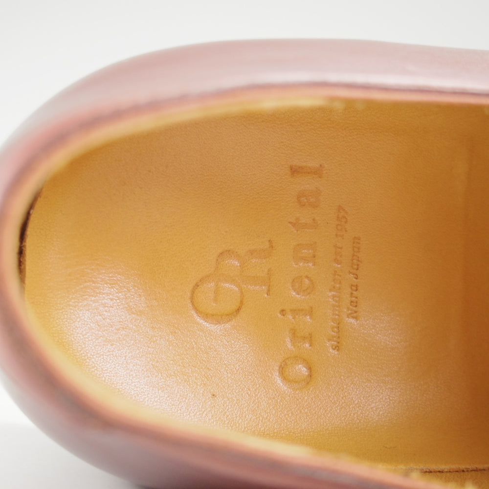 極上★Oriental/オリエンタル SIZE 8.5【グッドイヤーウェルテッド製法★ストレートチップ/3100】カーフ/濃茶/メンズ★n931