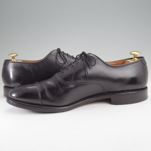 美品★(米)アレンエドモンズ 10D【現行定価￥132,000-★パークアベニュー/Park Avenue】ストレートチップ/黒/ALLEN EDMONDS★n435