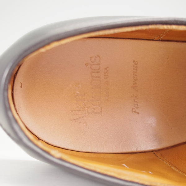 美品★(米)アレンエドモンズ 10D【現行定価￥132,000-★パークアベニュー/Park Avenue】ストレートチップ/黒/ALLEN EDMONDS★n435