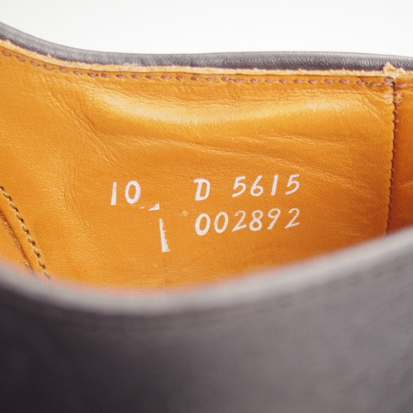 美品★(米)アレンエドモンズ 10D【現行定価￥132,000-★パークアベニュー/Park Avenue】ストレートチップ/黒/ALLEN EDMONDS★n435
