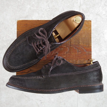 極美品★オールデン 11D【現行定価17万円以上★レンジャーモック/73036】ヴァンラスト/リバースシャモア/EARTH/メンズ/ALDEN★p009-10