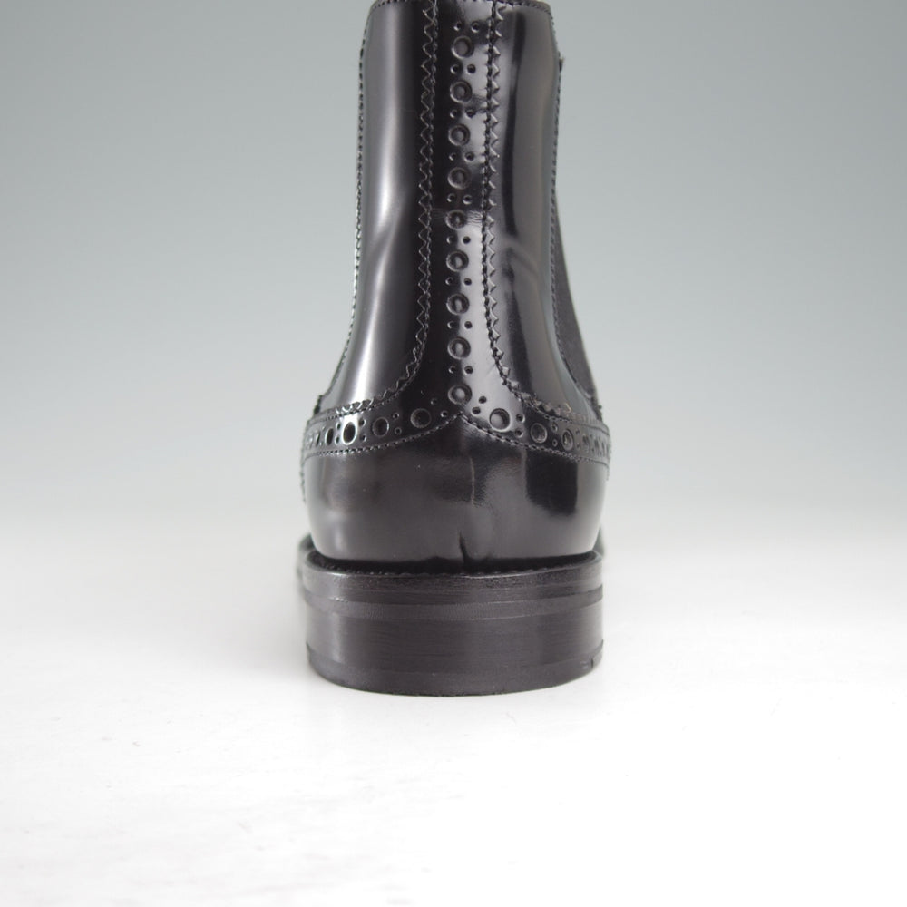 極美品★チャーチ(レディース) SIZE 37【定価￥198,000-★KETSBY WG/サイドゴアブーツ】ポリッシュドバインダーカーフ/黒/Church's★p007