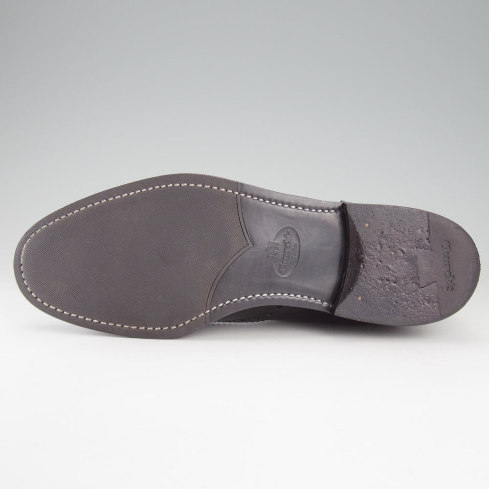 極美品★チャーチ(レディース) SIZE 37【定価￥198,000-★KETSBY WG/サイドゴアブーツ】ポリッシュドバインダーカーフ/黒/Church's★p007