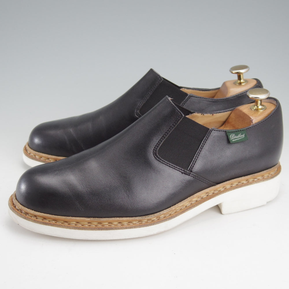 極上★パラブーツ SIZE 6【定価￥90,200-★PHOTON/フォトン/サイドゴアシューズ】District/ユナイテッドアローズ別注/黒/Paraboot★n934
