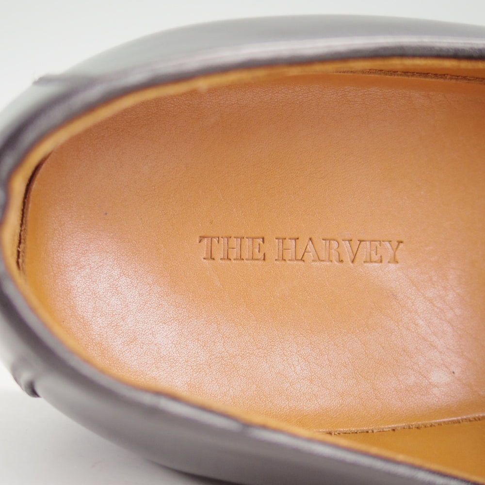 極上★(日本製)THE HARVEY/ザ・ハーヴィー SIZE 39【定価￥107,800-★コードバン/KNIGHTSBRIDGE】ローファー/スリッポン/黒★n936