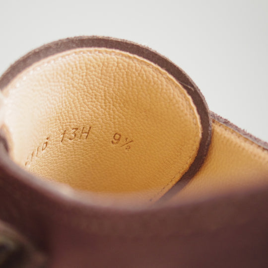 未使用★パラブーツ SIZE 9.5【定価￥96,800-★ウィリアム/WILLIAM】マルシェソール/ダブルモンク/スエード/濃茶/メンズ/Paraboot★p012-10