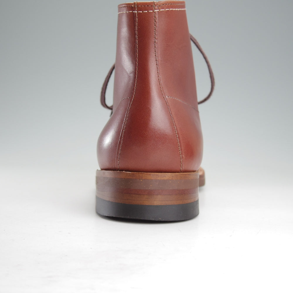 極美品★オールデン 7.5D【定価￥174,900-★インディーブーツ/405】トゥルーバランスラスト/コルクソール/カーフ/茶/メンズ/ALDEN★o453