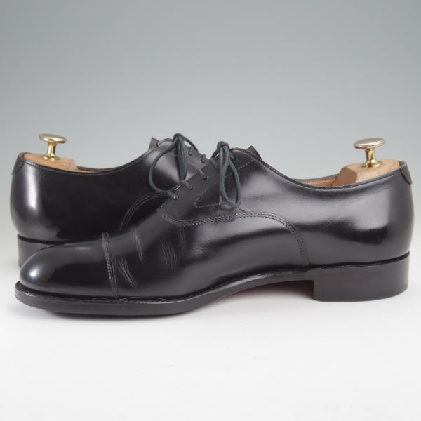 極上★(英)チーニー 6.5F【定価￥92,400-★アルフレッド/ALFRED】125ラスト/ストレートチップ/カーフ/黒/メンズ/CHEANEY★n442