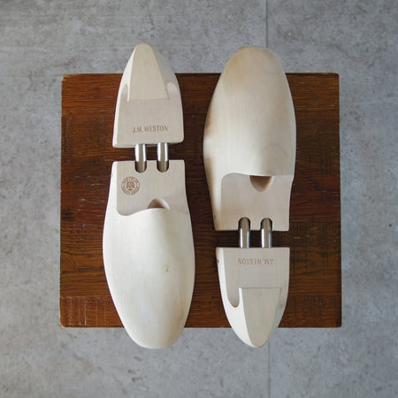 極上★J.M.ウエストン SIZE 7【定価￥22,000-★純正シューツリー/041L】木製シューキーパー/Weston/ウェストン★o477