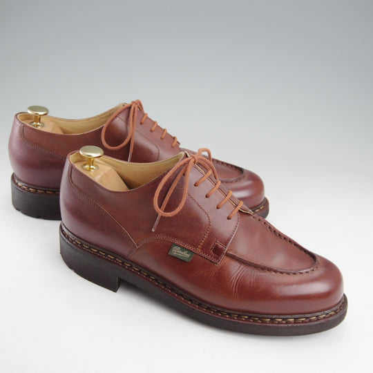 美品★パラブーツ SIZE 7【定価￥96,800-★シャンボード/CHAMBORD】MARRON/マロン/リスレザー/TEXソール/Uチップ/茶/Paraboot★n939