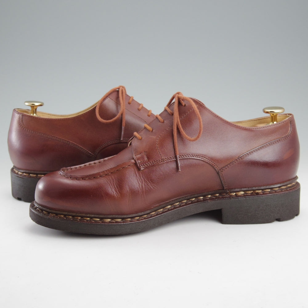 美品★パラブーツ SIZE 7【定価￥96,800-★シャンボード/CHAMBORD】MARRON/マロン/リスレザー/TEXソール/Uチップ/茶/Paraboot★n939