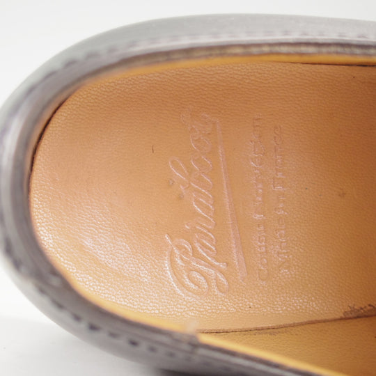 ★パラブーツ SIZE 7【定価￥96,800-★ウィリアム/WILLIAM】マルシェソール/ダブルモンク/リスレザー/黒/メンズ/Paraboot★p015