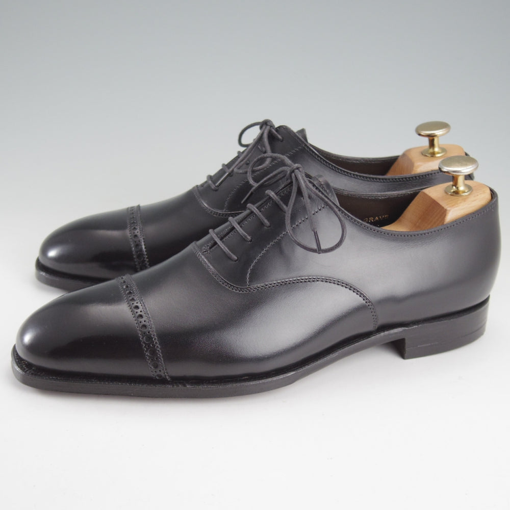 未使用★クロケット&ジョーンズ 6D【定価￥148,500-★BELGRAVE/ハンドグレードライン】337ラスト/カーフ/黒/Crockett&Jones★o461