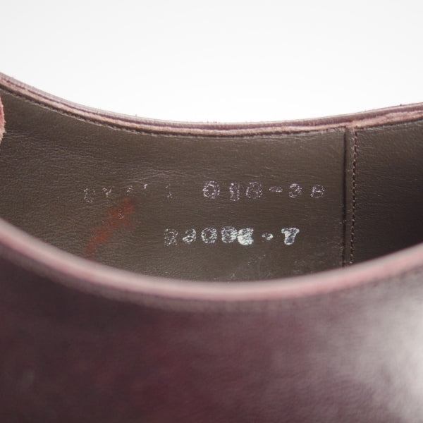 極上★三陽山長 SIZE 7【定価￥137,500-★匠 琴之介/フレキシブルグッドイヤーウェルト製法】R309Eラスト/赤茶/Sanyo Yamacho★n446