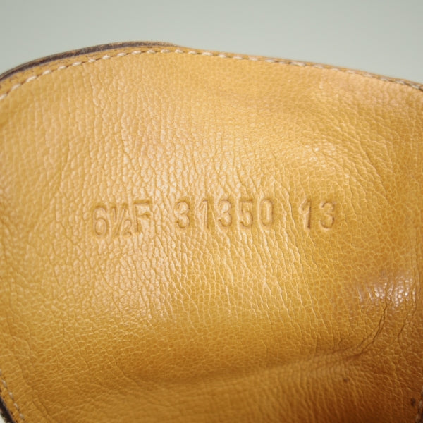 ★パラブーツ SIZE 6.5【貴重★シャンボードのブーツタイプ/CHAMROUSSE】Uチップ/リスレザー/CAFE/カフェ/濃茶/Paraboot★n455