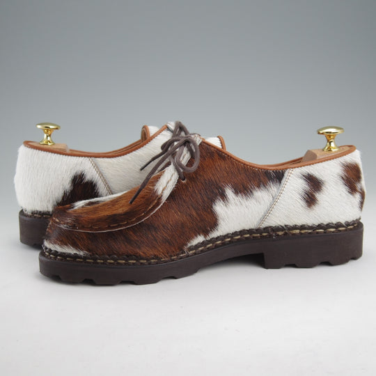 未使用★パラブーツ SIZE 40【定価￥96,800-★ハラコ仕様/MICHAEL/ミカエル】チロリアンシューズ/POILS VACHE/Paraboot★n945