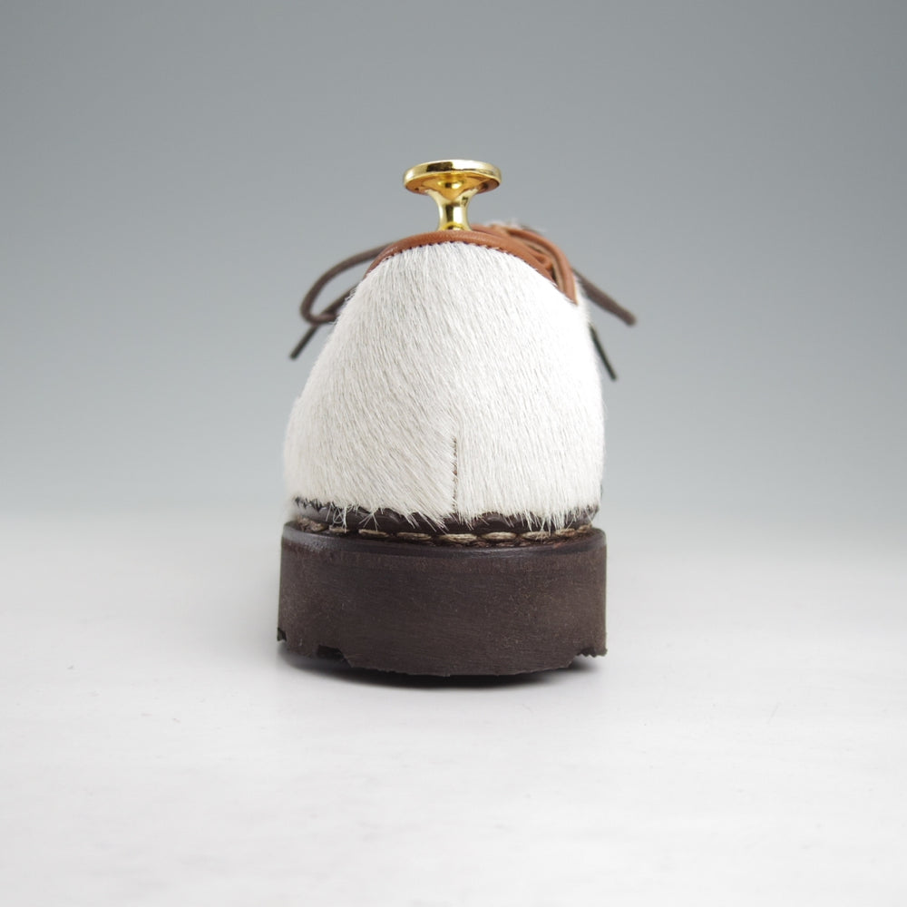 未使用★パラブーツ SIZE 40【定価￥96,800-★ハラコ仕様/MICHAEL/ミカエル】チロリアンシューズ/POILS VACHE/Paraboot★n945