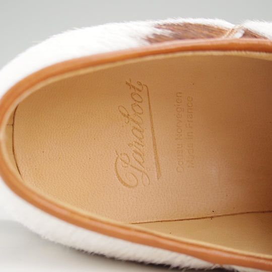 未使用★パラブーツ SIZE 40【定価￥96,800-★ハラコ仕様/MICHAEL/ミカエル】チロリアンシューズ/POILS VACHE/Paraboot★n945