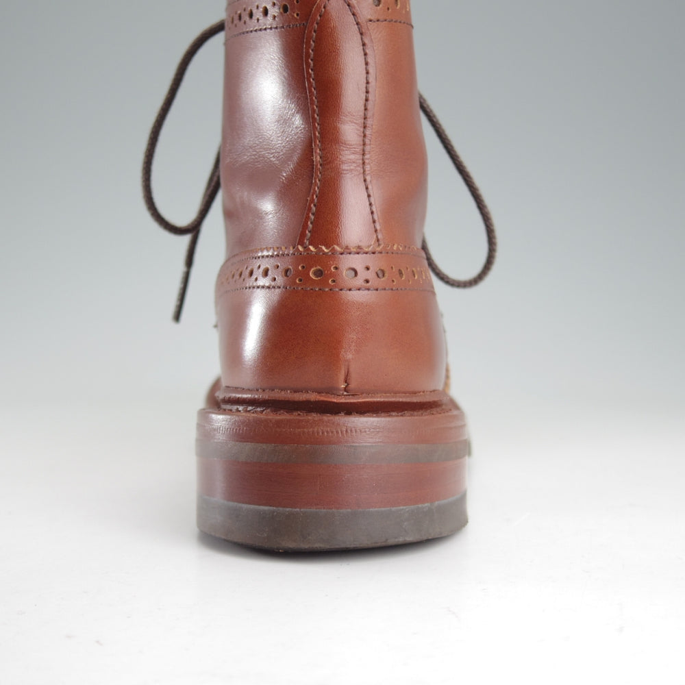 美品★トリッカーズ(レディース) SIZE 4.5【定価￥143,000-★STEPHY/カントリ−ブーツ】L5676/マロンアンティーク/茶/Tricker's★p022