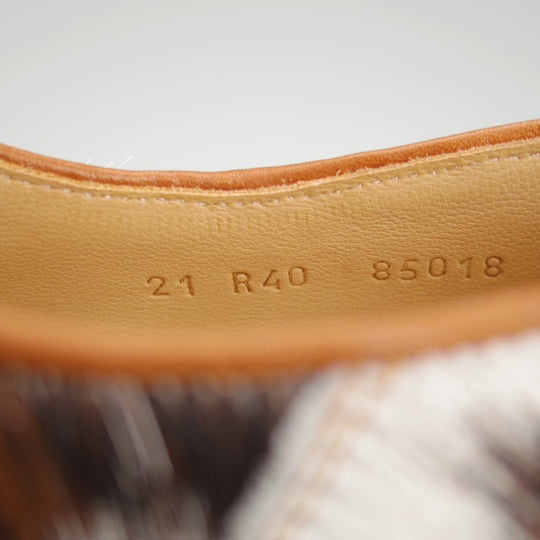 未使用★パラブーツ SIZE 40【定価￥96,800-★ハラコ仕様/MICHAEL/ミカエル】チロリアンシューズ/POILS VACHE/Paraboot★n945