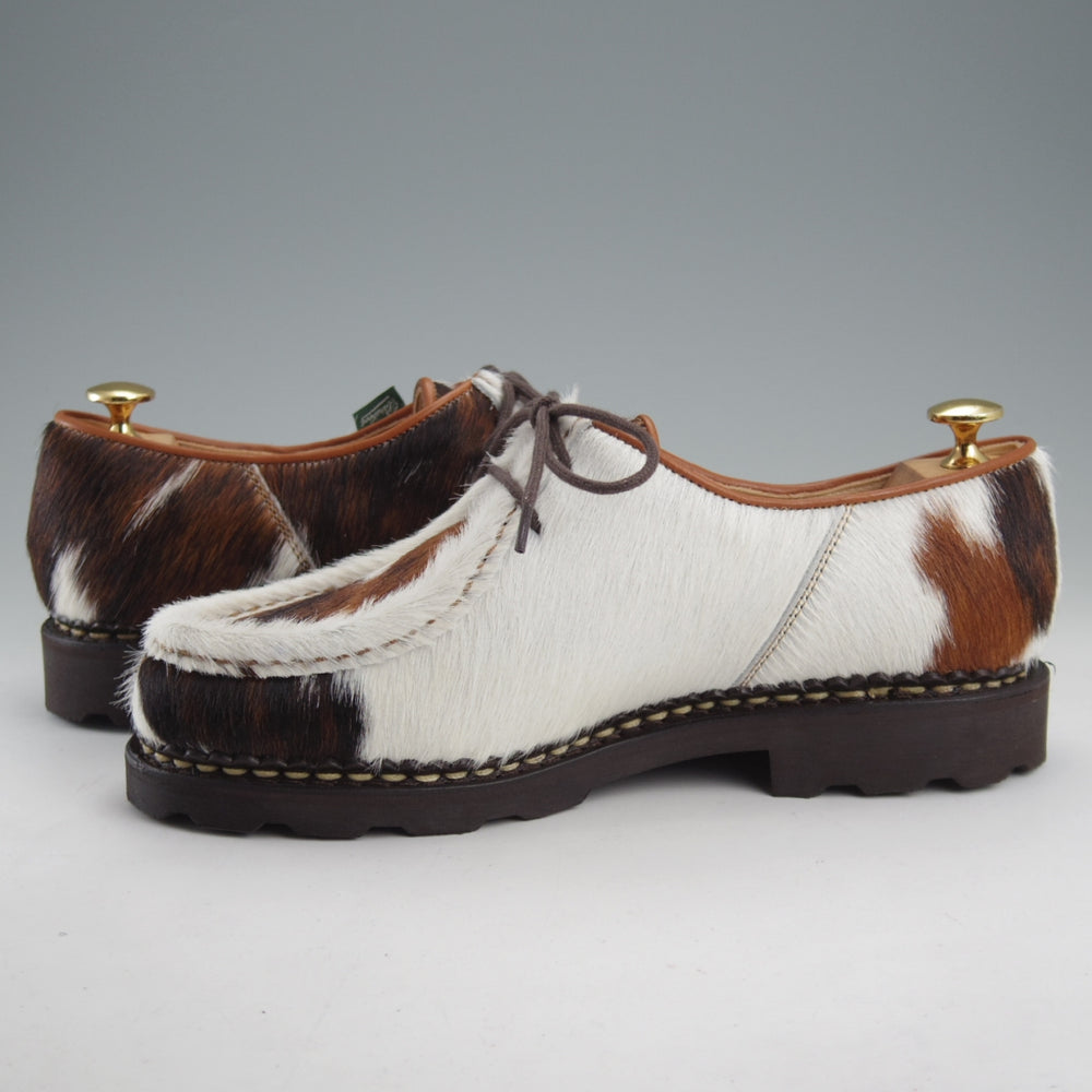 未使用★パラブーツ SIZE 41【定価￥96,800-★ハラコ仕様/MICHAEL/ミカエル】チロリアンシューズ/POILS VACHE/Paraboot★n946