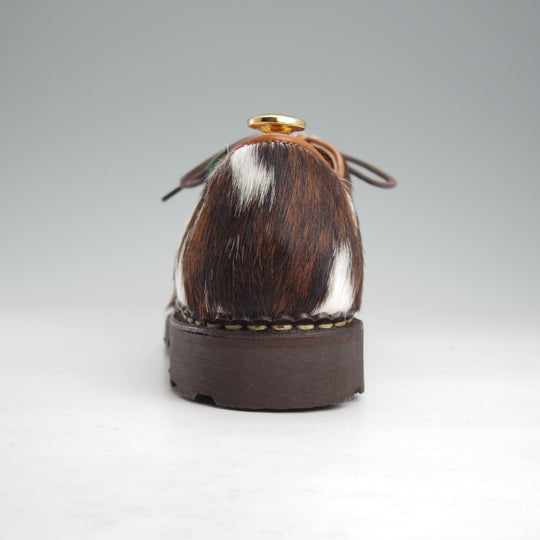 未使用★パラブーツ SIZE 41【定価￥96,800-★ハラコ仕様/MICHAEL/ミカエル】チロリアンシューズ/POILS VACHE/Paraboot★n946