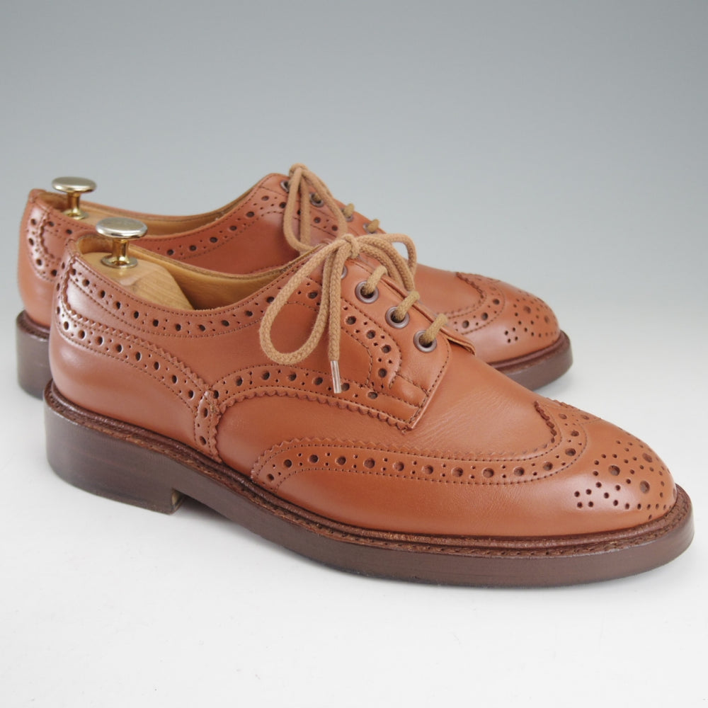 極上★トリッカーズ SIZE 6.5【現行定価13万円以上★バートン同系モデル/C Shade】KESWICK/M7292/カーフ/茶/メンズ/Tricker's★p024