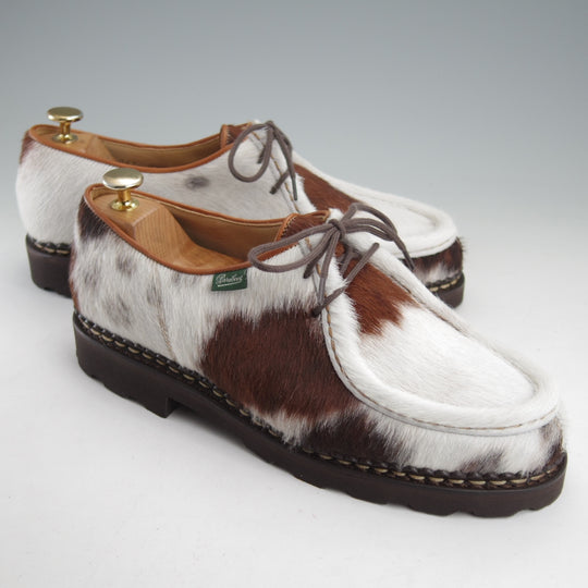 未使用★パラブーツ SIZE 42【定価￥96,800-★ハラコ仕様/MICHAEL/ミカエル】チロリアンシューズ/POILS VACHE/Paraboot★n947