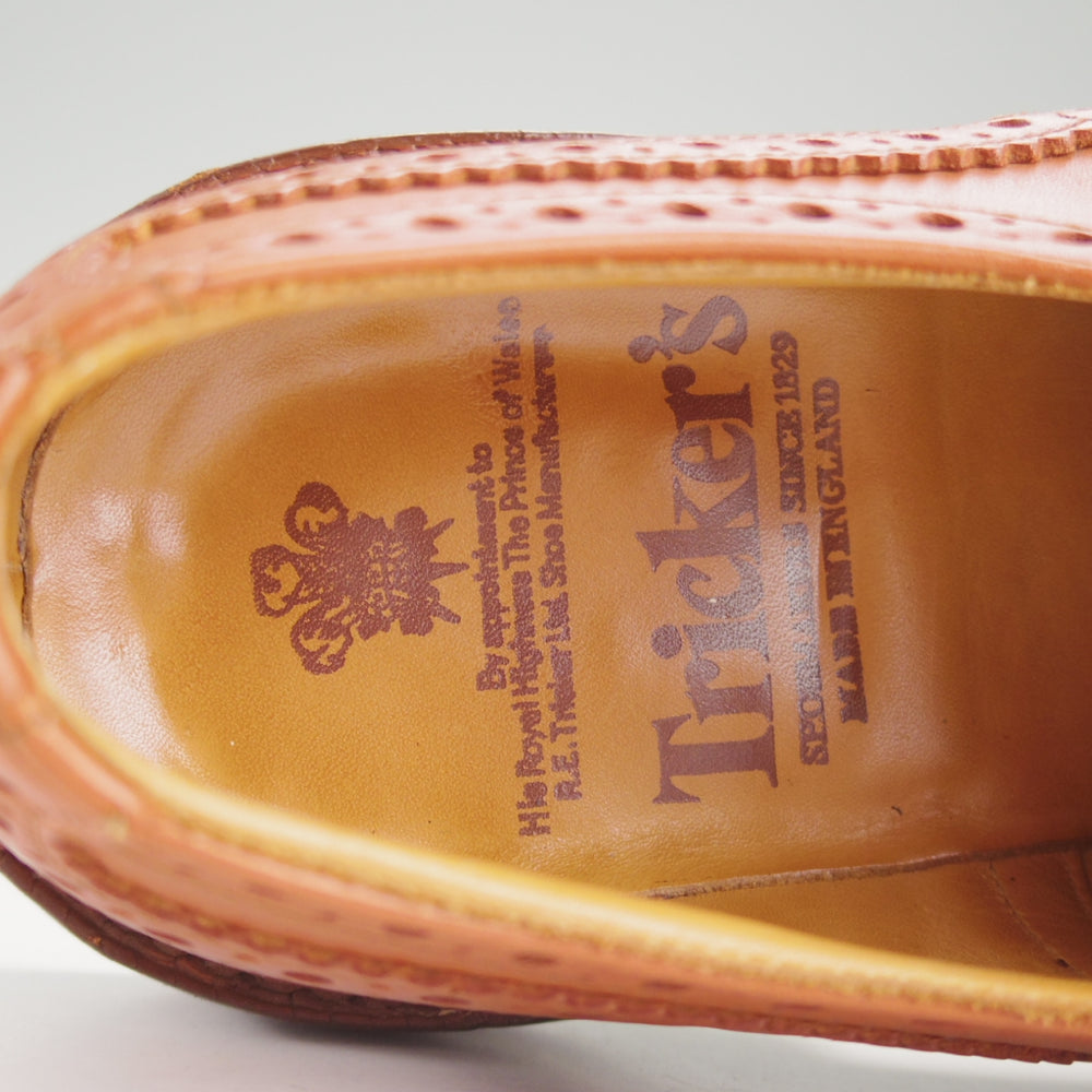 極上★トリッカーズ SIZE 6.5【現行定価13万円以上★バートン同系モデル/C Shade】KESWICK/M7292/カーフ/茶/メンズ/Tricker's★p024