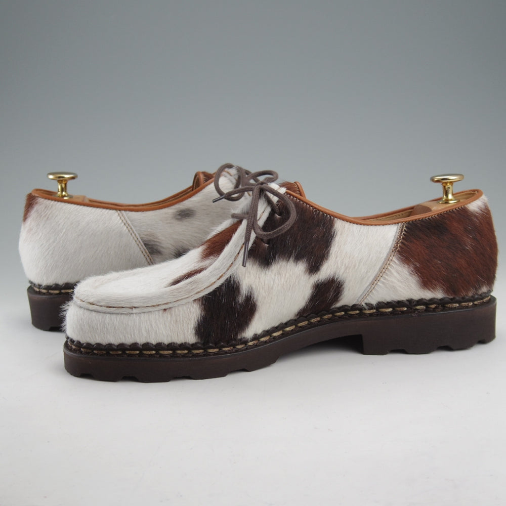 未使用★パラブーツ SIZE 42【定価￥96,800-★ハラコ仕様/MICHAEL/ミカエル】チロリアンシューズ/POILS VACHE/Paraboot★n947