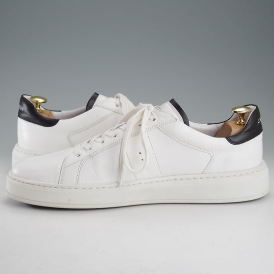 極上★J.M.ウエストン SIZE 9.5【定価￥121,000-★オンタイム/On Time/レザースニーカー】624/カーフ/白/Weston/ウェストン★p025