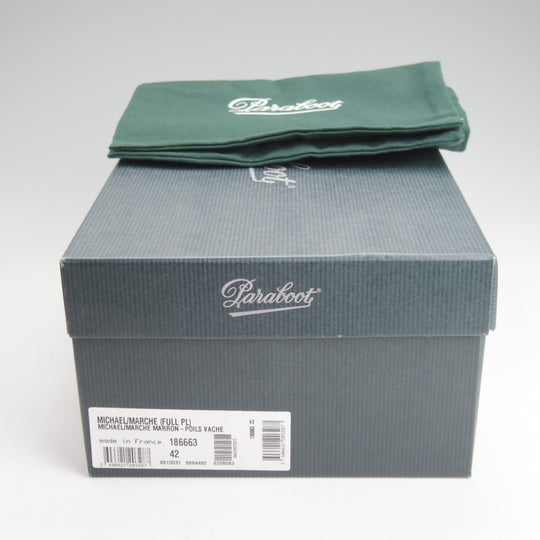 未使用★パラブーツ SIZE 42【定価￥96,800-★ハラコ仕様/MICHAEL/ミカエル】チロリアンシューズ/POILS VACHE/Paraboot★n947