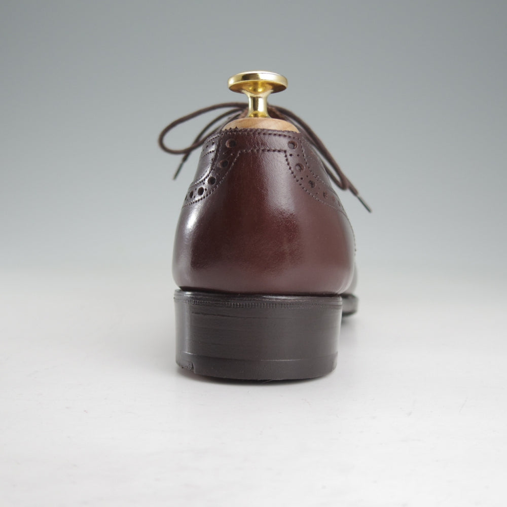 極上★(英)ガジアーノ&ガーリング 5D【現行定価20万円以上★HARROW/クォーターブローグ】TG73ラスト/カーフ/濃茶/GAZIANO&GIRLING★o469