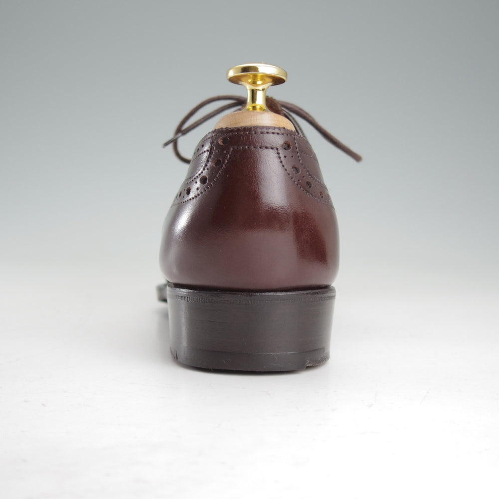 極上★(英)ガジアーノ&ガーリング 5D【現行定価20万円以上★HARROW/クォーターブローグ】TG73ラスト/カーフ/濃茶/GAZIANO&GIRLING★o469