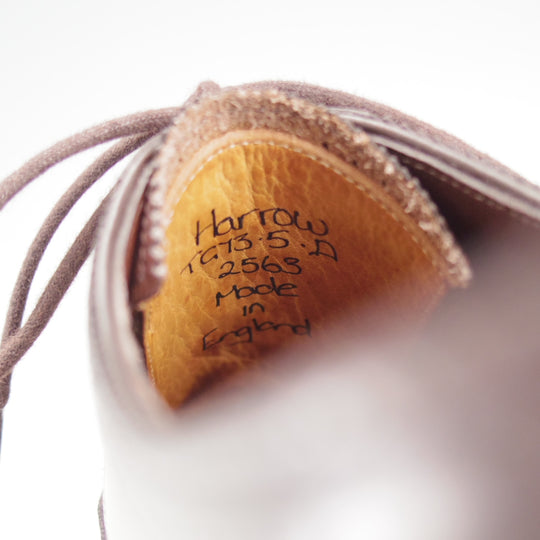 極上★(英)ガジアーノ&ガーリング 5D【現行定価20万円以上★HARROW/クォーターブローグ】TG73ラスト/カーフ/濃茶/GAZIANO&GIRLING★o469