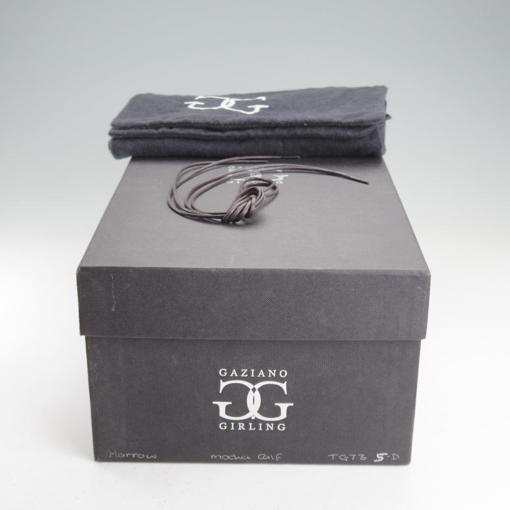 極上★(英)ガジアーノ&ガーリング 5D【現行定価20万円以上★HARROW/クォーターブローグ】TG73ラスト/カーフ/濃茶/GAZIANO&GIRLING★o469