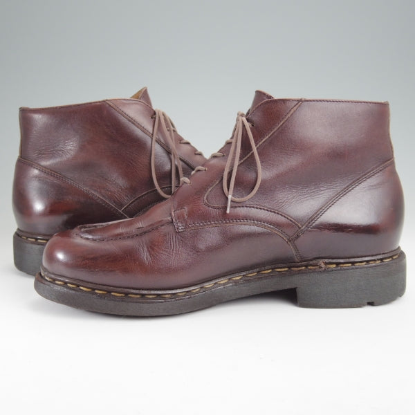 ★パラブーツ SIZE 6.5【貴重★シャンボードのブーツタイプ/CHAMROUSSE】Uチップ/リスレザー/CAFE/カフェ/濃茶/Paraboot★n455