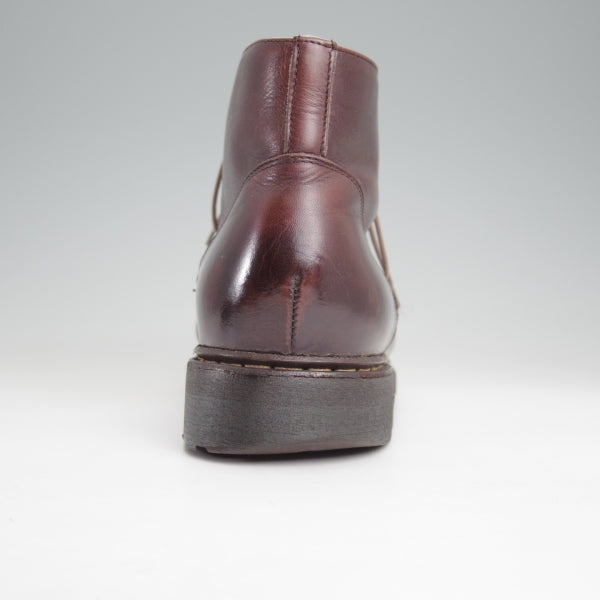 ★パラブーツ SIZE 6.5【貴重★シャンボードのブーツタイプ/CHAMROUSSE】Uチップ/リスレザー/CAFE/カフェ/濃茶/Paraboot★n455