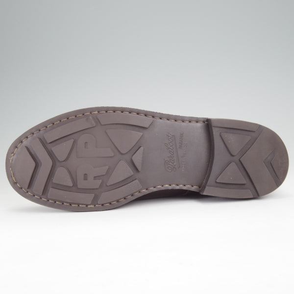 ★パラブーツ SIZE 6.5【貴重★シャンボードのブーツタイプ/CHAMROUSSE】Uチップ/リスレザー/CAFE/カフェ/濃茶/Paraboot★n455