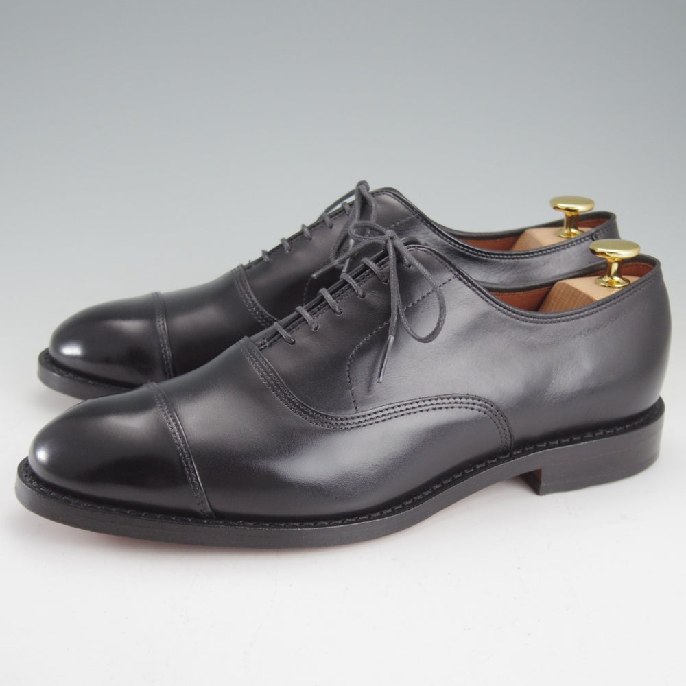 未使用★(米)アレンエドモンズ 7.5E【定価￥132,000-★パークアベニュー/Park Avenue】ストレートチップ/カーフ/黒/ALLEN EDMONDS★o471