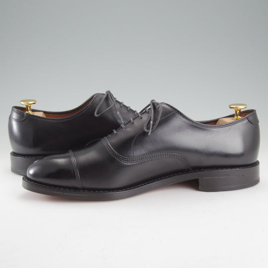 未使用★(米)アレンエドモンズ 7.5E【定価￥132,000-★パークアベニュー/Park Avenue】ストレートチップ/カーフ/黒/ALLEN EDMONDS★o471