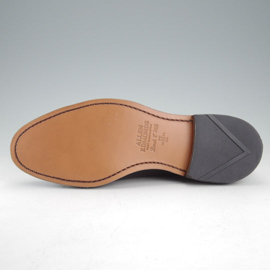 未使用★(米)アレンエドモンズ 7.5E【定価￥132,000-★パークアベニュー/Park Avenue】ストレートチップ/カーフ/黒/ALLEN EDMONDS★o471